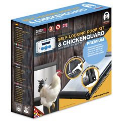 Combi: Chickenguard Premium + Zelfsluitende Deur