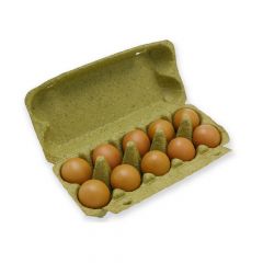 Gras Eierdoos voor 10 eieren 