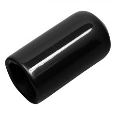 Afsluitdopje 10 mm PVC zwart