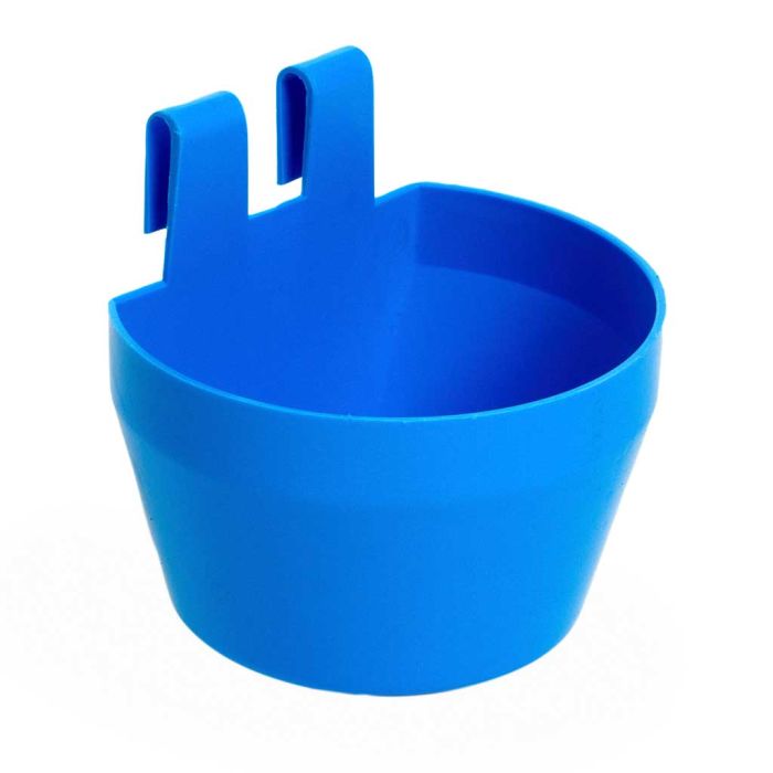 Voer / Drinkbakje Kunststof Blauw