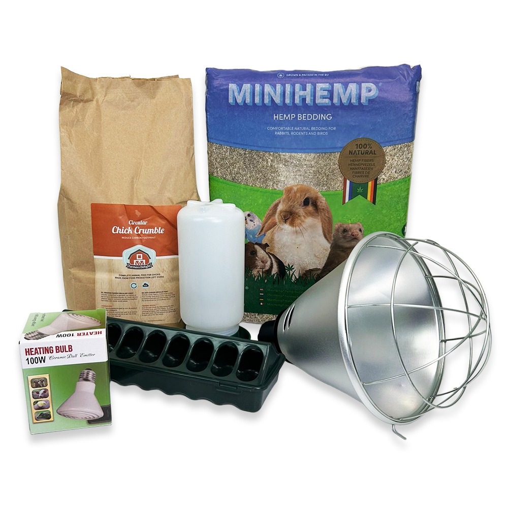 Kuikenpakket met Warmtelamp